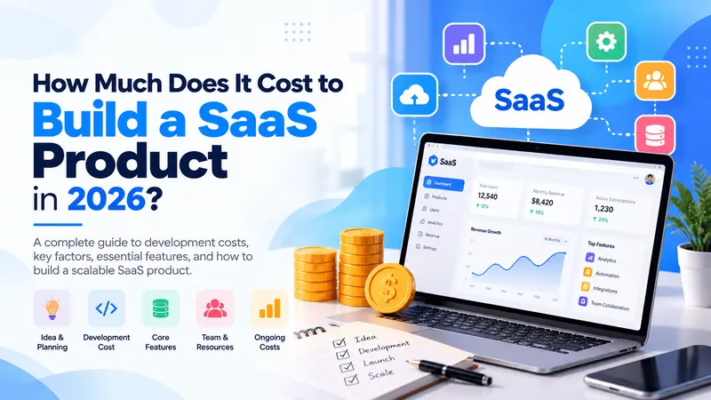 How Much Does It Cost to Build a SaaS Product in 2026?